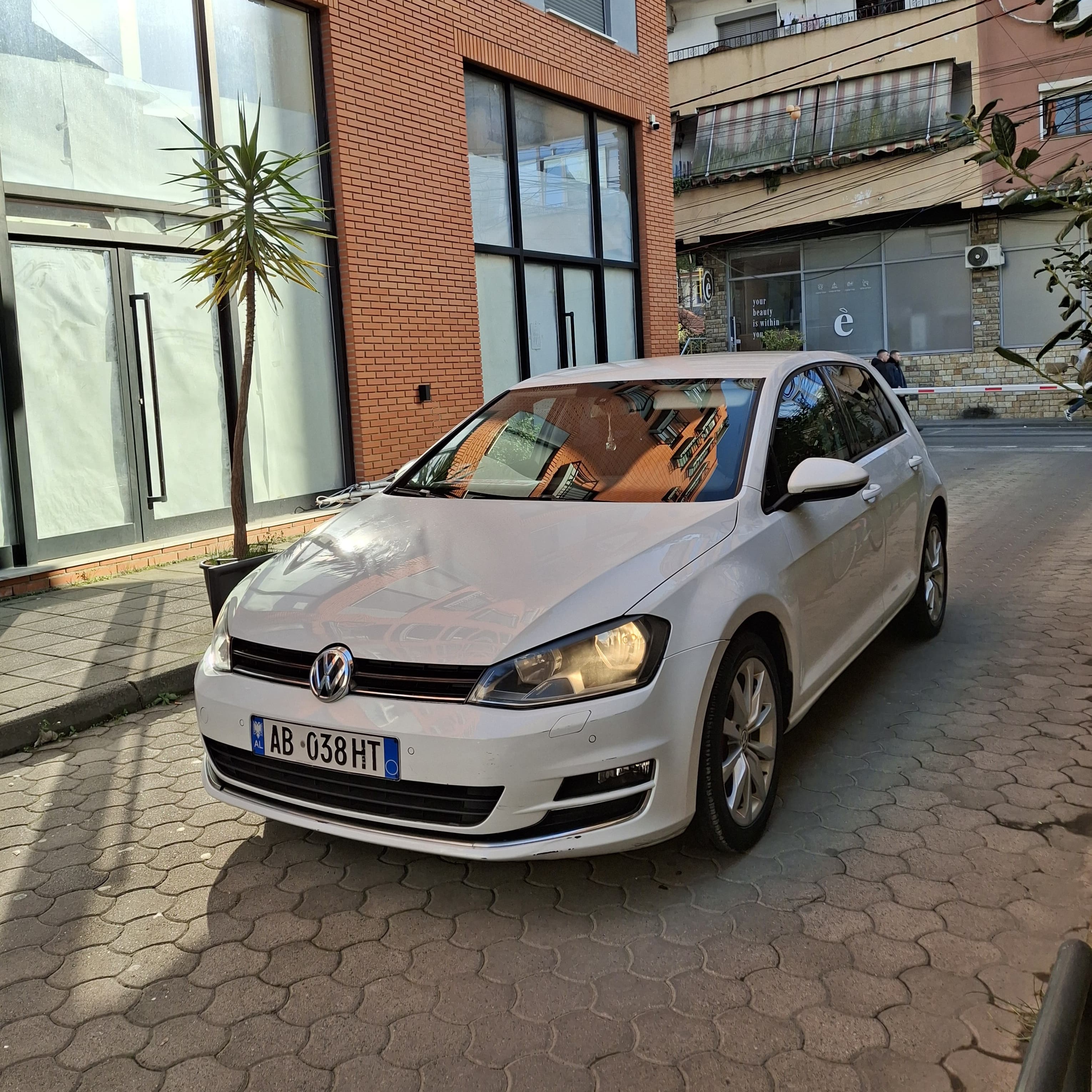 Volkswagen Golf 7 2013 rental car Tirana Albania